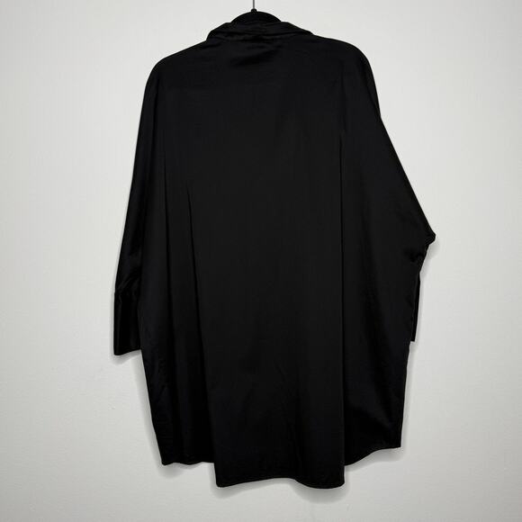Tuckernuck Black Widow Blouse - Black XL Women's Tunic Top - Picture 2 of 4